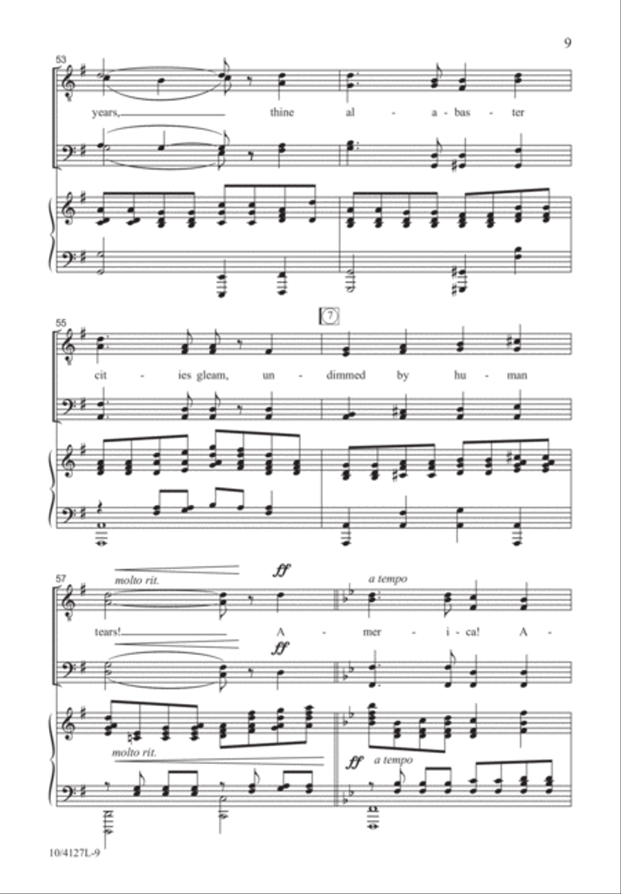 America America TTBB scores gallery preview page 9