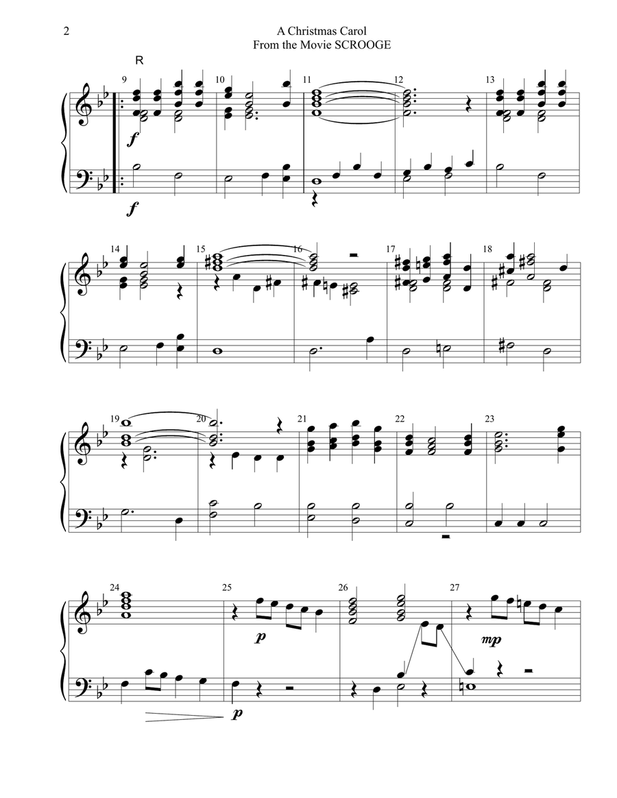A Christmas Carol Handbell Choir scores gallery preview page 2