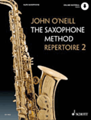 Book cover for The Saxophone Method Repertoire 2