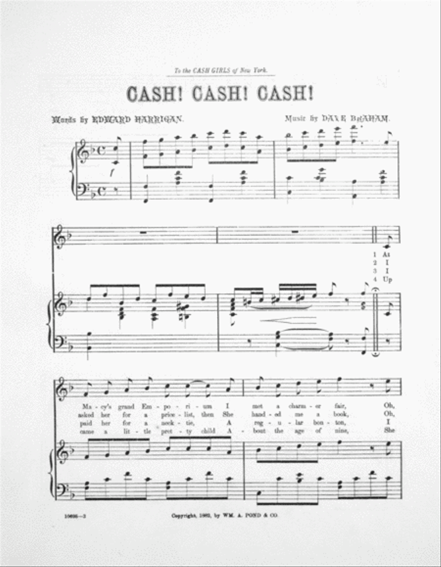 Cash, Cash, Cash Voice scores gallery preview page 2