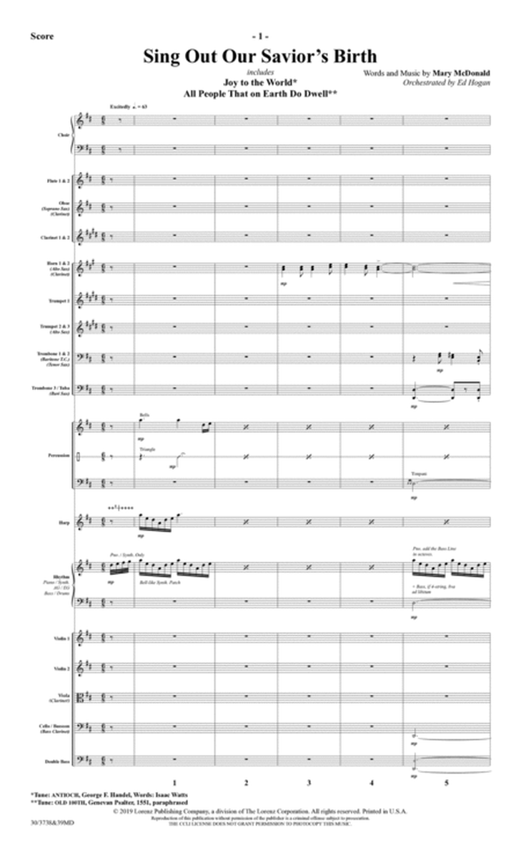 Love Made a Way - Full Score (Digital Download)