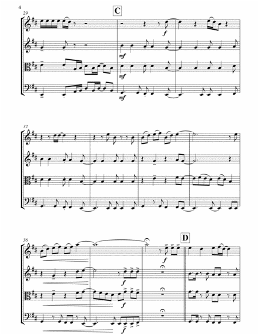 Good As Hell String Quartet scores gallery preview page 4