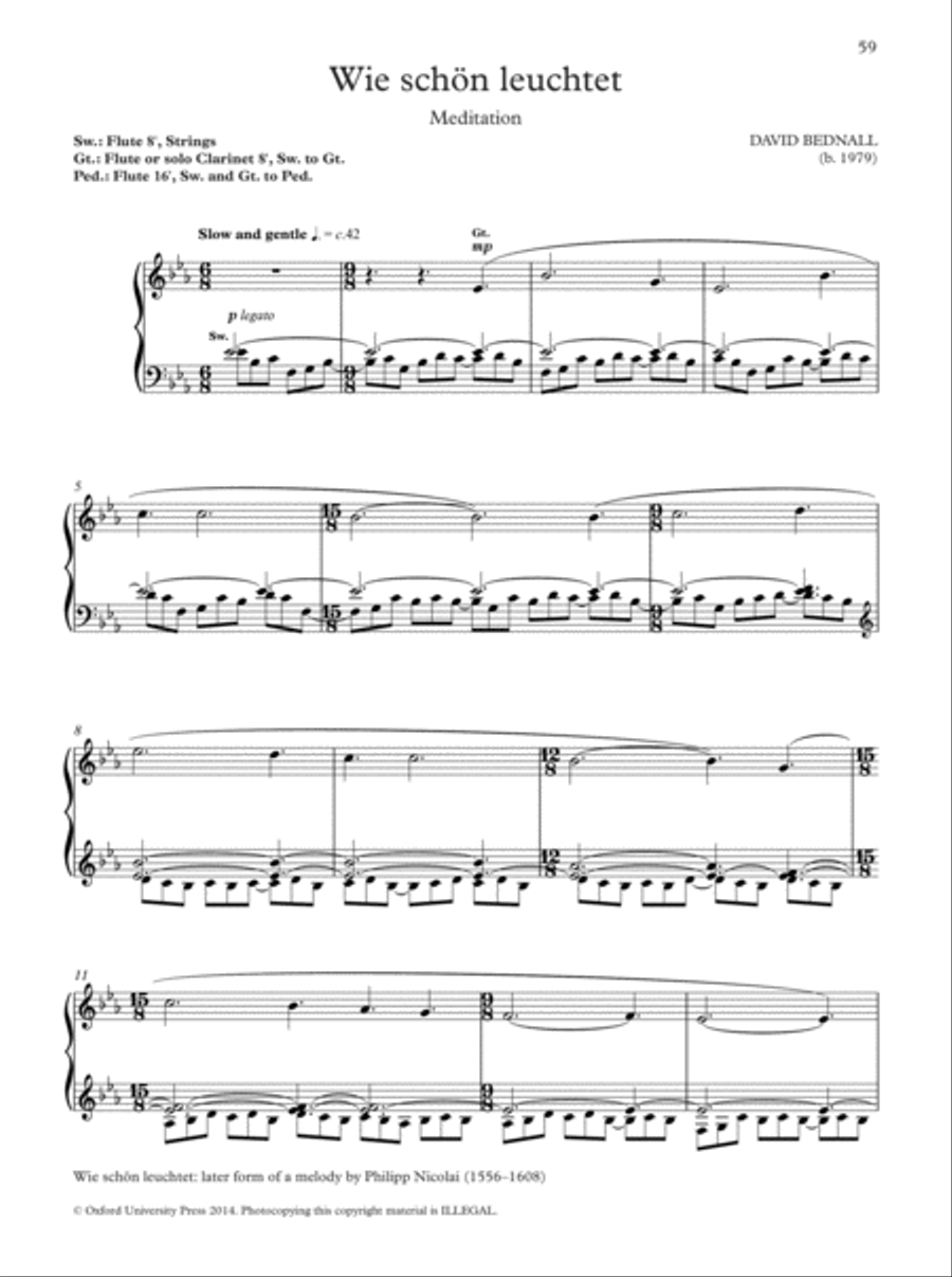 Oxford Hymn Settings for Organists: Epiphany Organ Solo scores gallery preview page 13