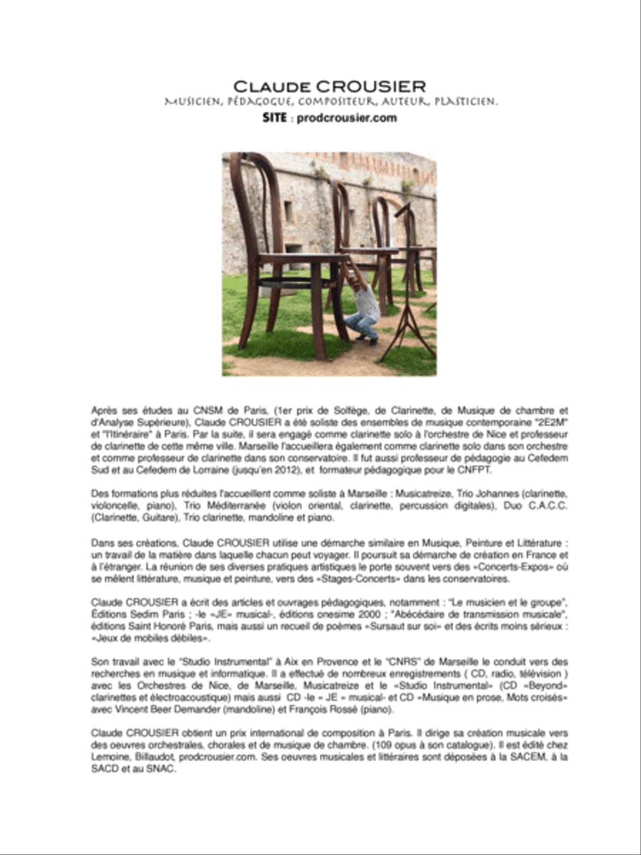 Féérique Classical Guitar scores gallery preview page 3
