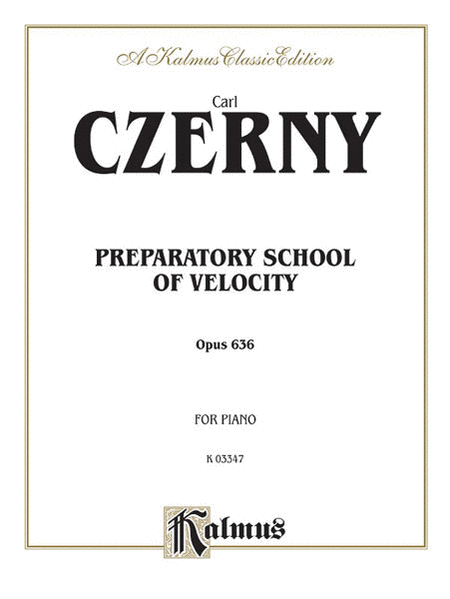 Preparatory School of Velocity, Op. 636