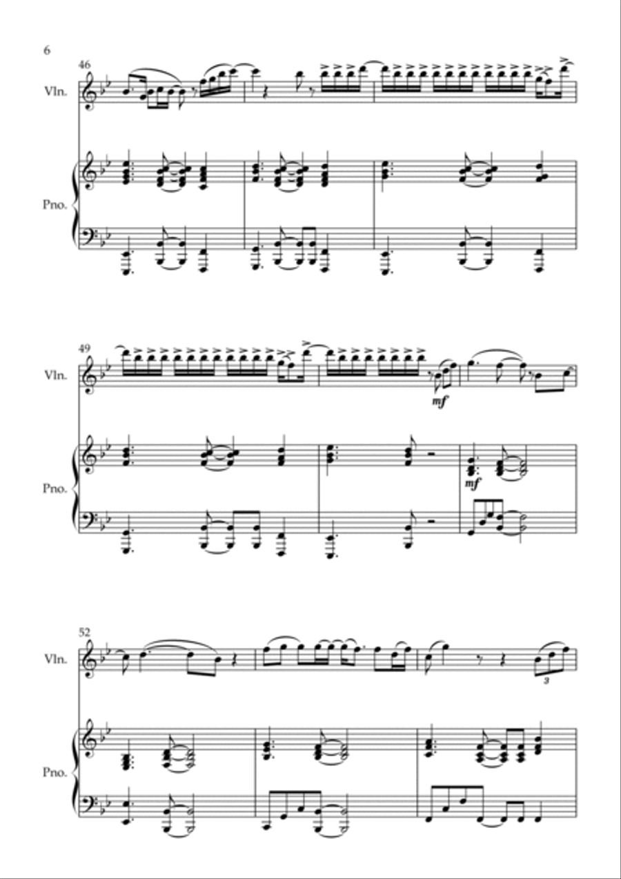 See You Again Violin Solo scores gallery preview page 6