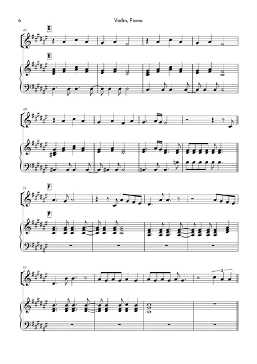 305 305 Violin Solo scores gallery preview page 6