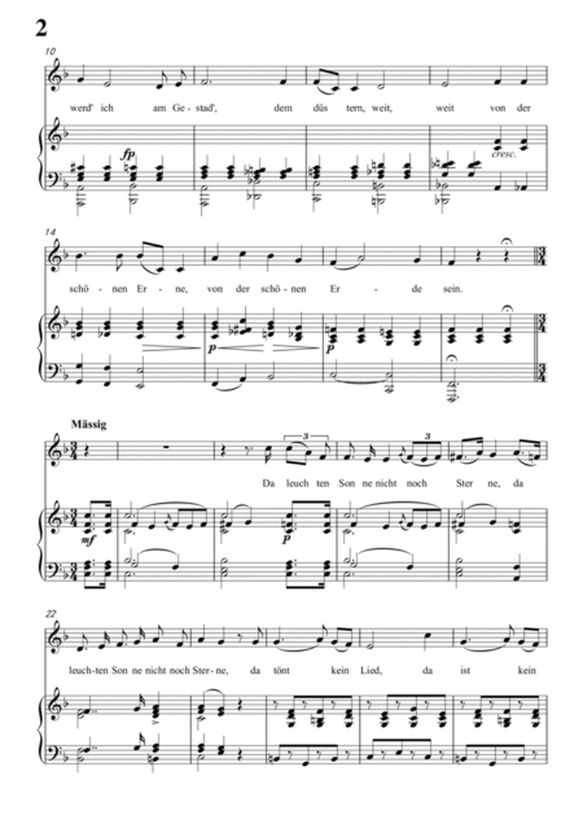 Schubert-Fahrt zum Hades in d minor,D.526,for Vocal and Piano
