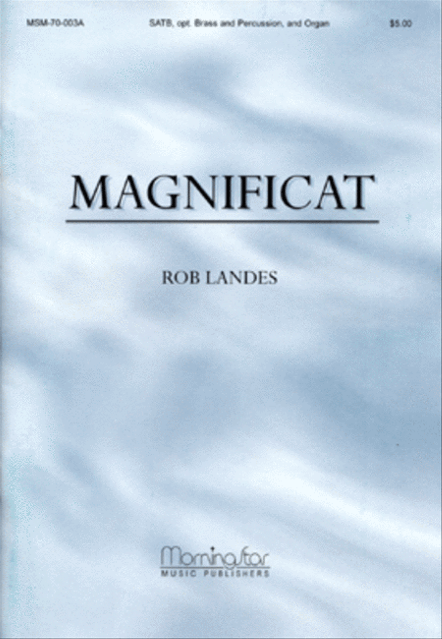 Magnificat (Full Score) Magnificat (Full Score) Choir scores gallery preview page 1