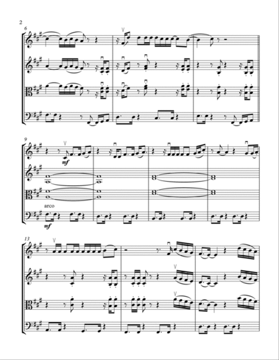 I Choose You String Trio scores gallery preview page 5