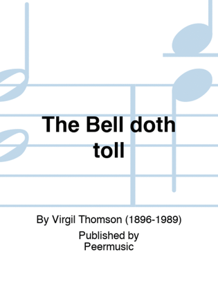 The Bell doth toll
