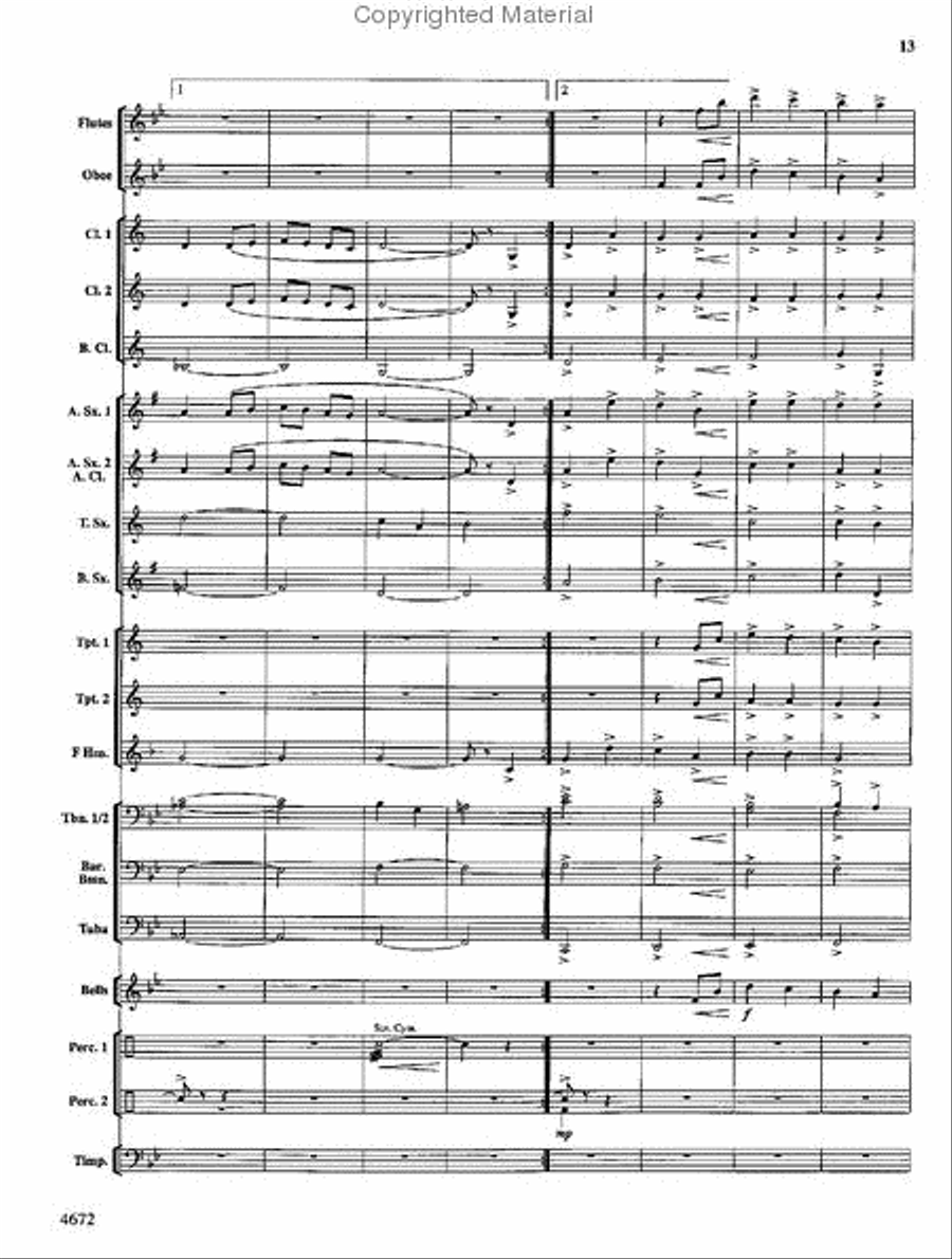 The Pinnacle The Pinnacle Concert Band scores gallery preview page 14