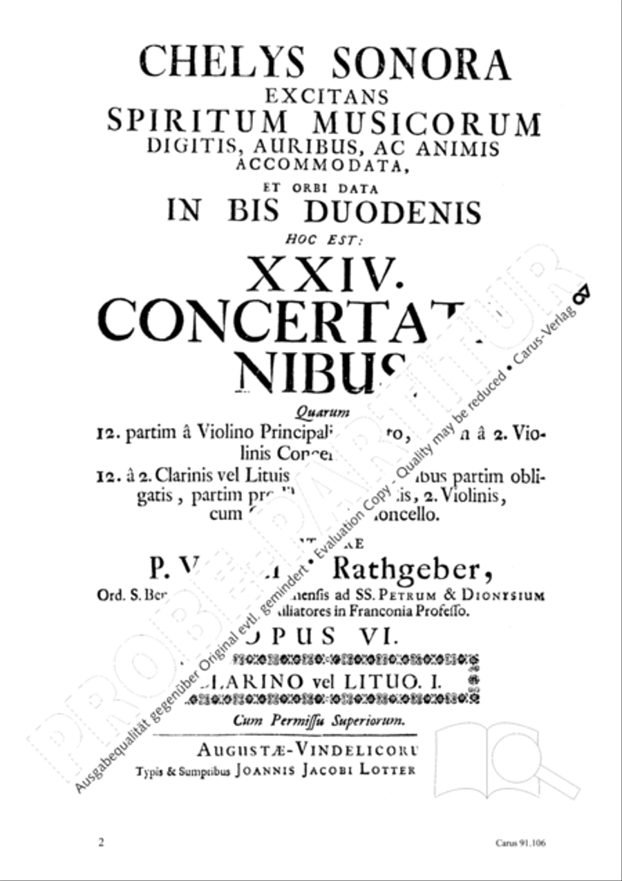 Concerto pastorello 23 + 24 Score scores gallery preview page 3