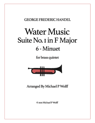 Water Music Suite No.1 in F Major (HWV 348) - 6. Minuet