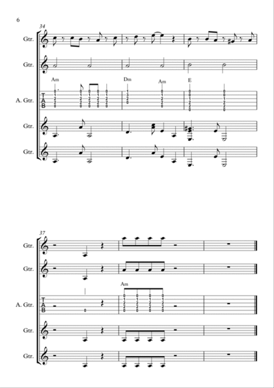 Strictly Come Dancing Strictly Come Dancing Chamber Music scores gallery preview page 6