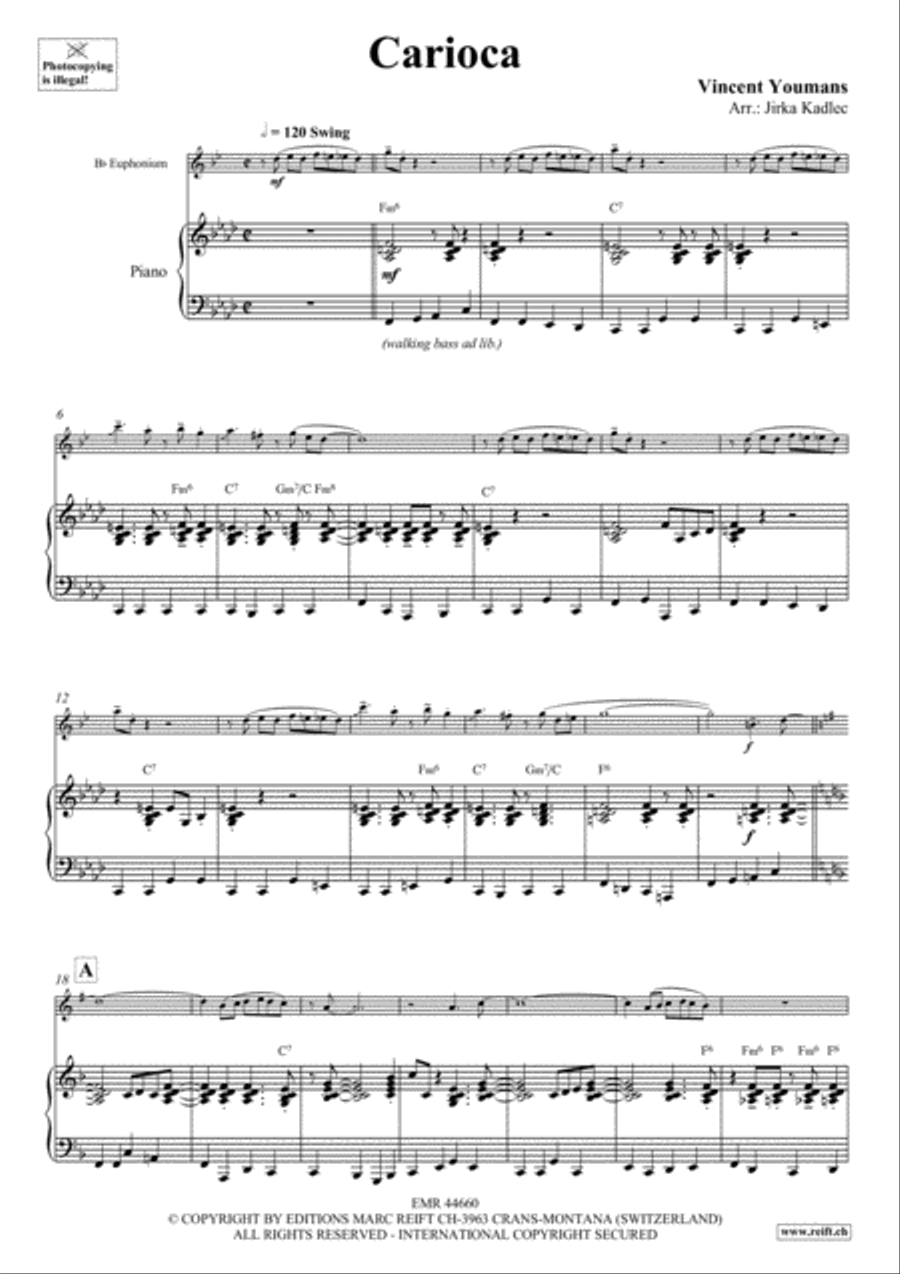 Carioca Euphonium scores gallery preview page 4