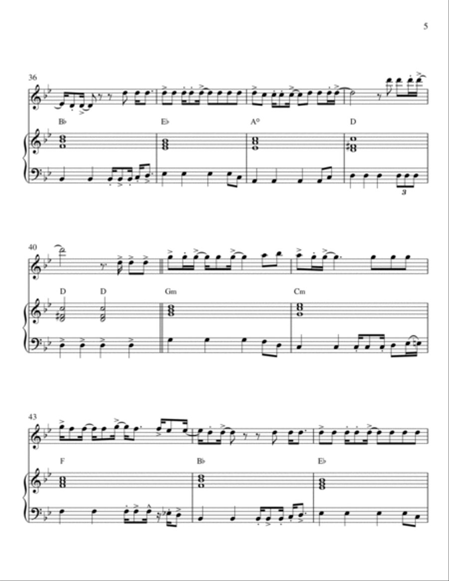 I Will Survive I Will Survive Small Ensemble scores gallery preview page 5