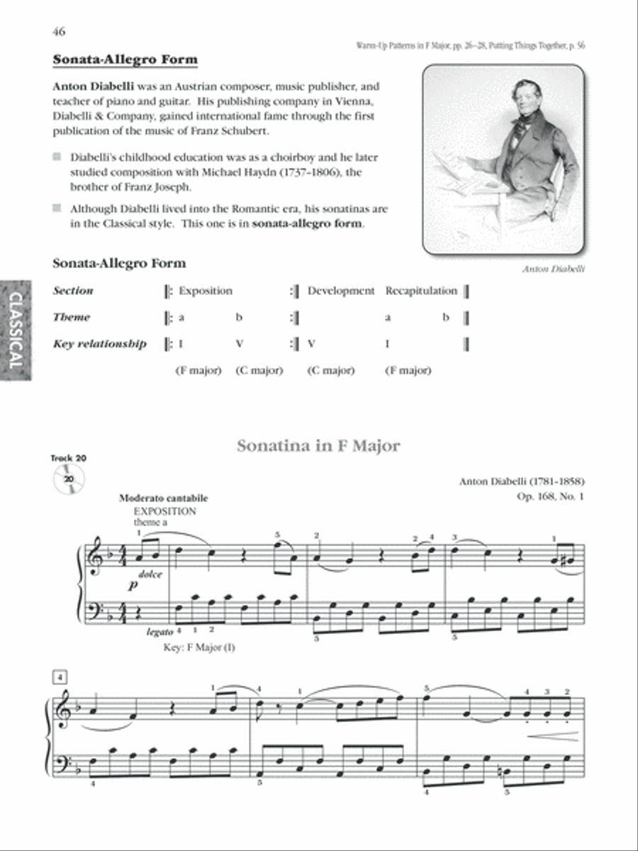 Exploring Piano Classics Repertoire, Book 4 Piano Solo scores gallery preview page 7