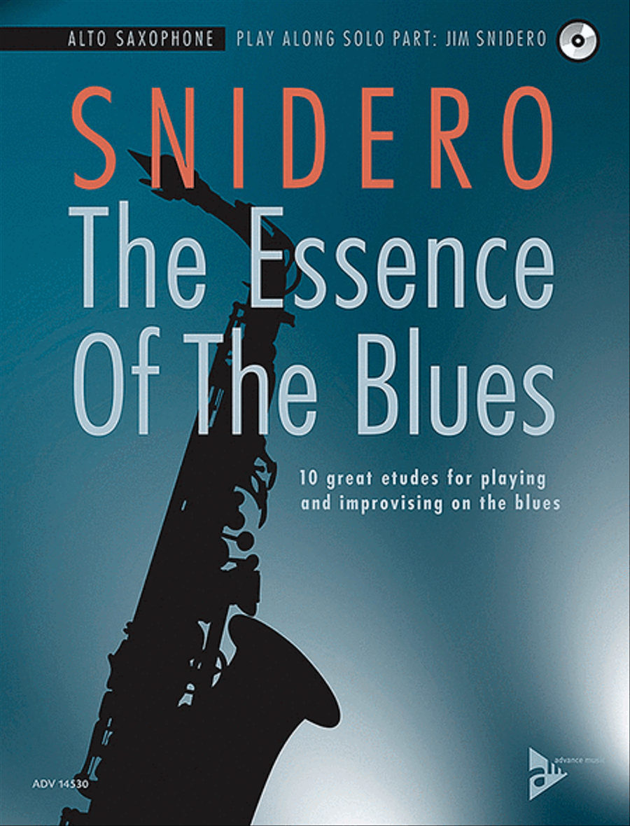 The Essence of the Blues -- Alto Saxophone Alto Saxophone scores gallery preview page 1