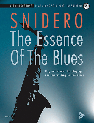Book cover for The Essence of the Blues -- Alto Saxophone