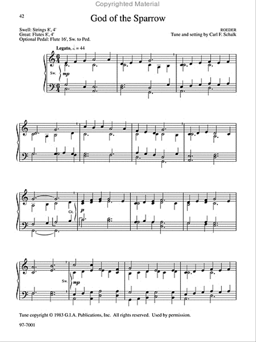 Musica Sacra: Easy Hymn Preludes for Organ, Vol. 1