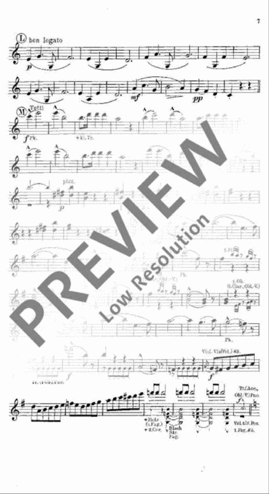 Kaiserwalzer Oboe scores gallery preview page 7