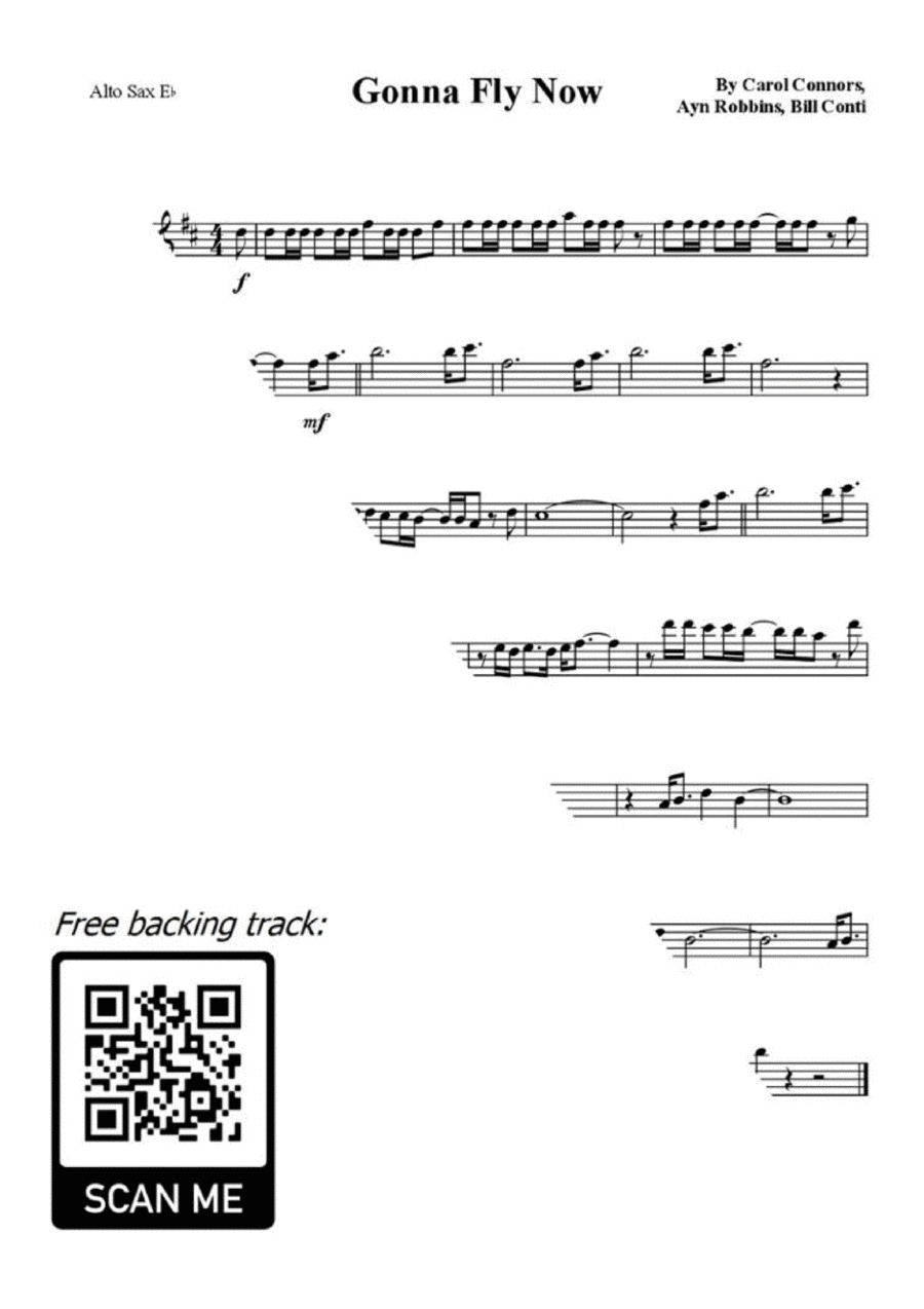 Gonna Fly Now Large Ensemble scores gallery preview page 1