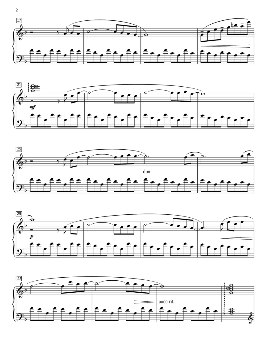A Sky Full Of Stars [Classical version] (arr. Phillip Keveren) Piano Solo scores gallery preview page 2