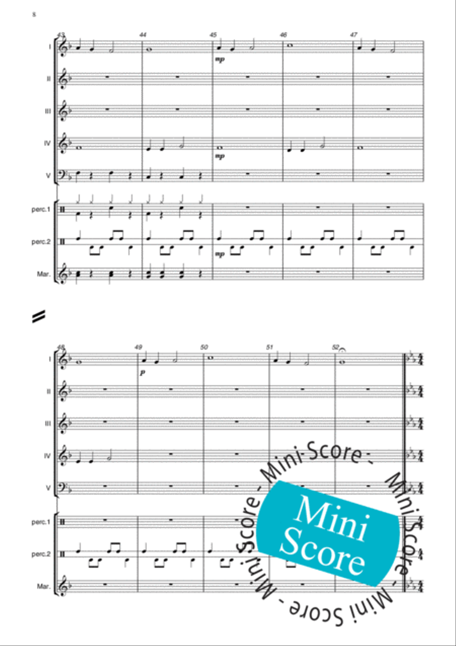 Global Girls Concert Band scores gallery preview page 12
