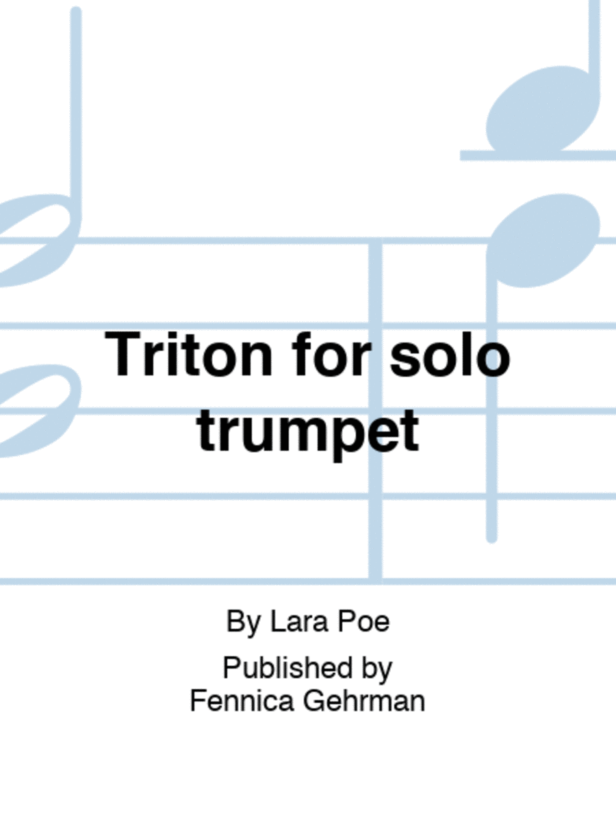 Triton for solo trumpet