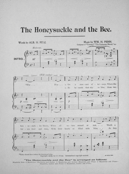 The Honeysuckle and the Bee