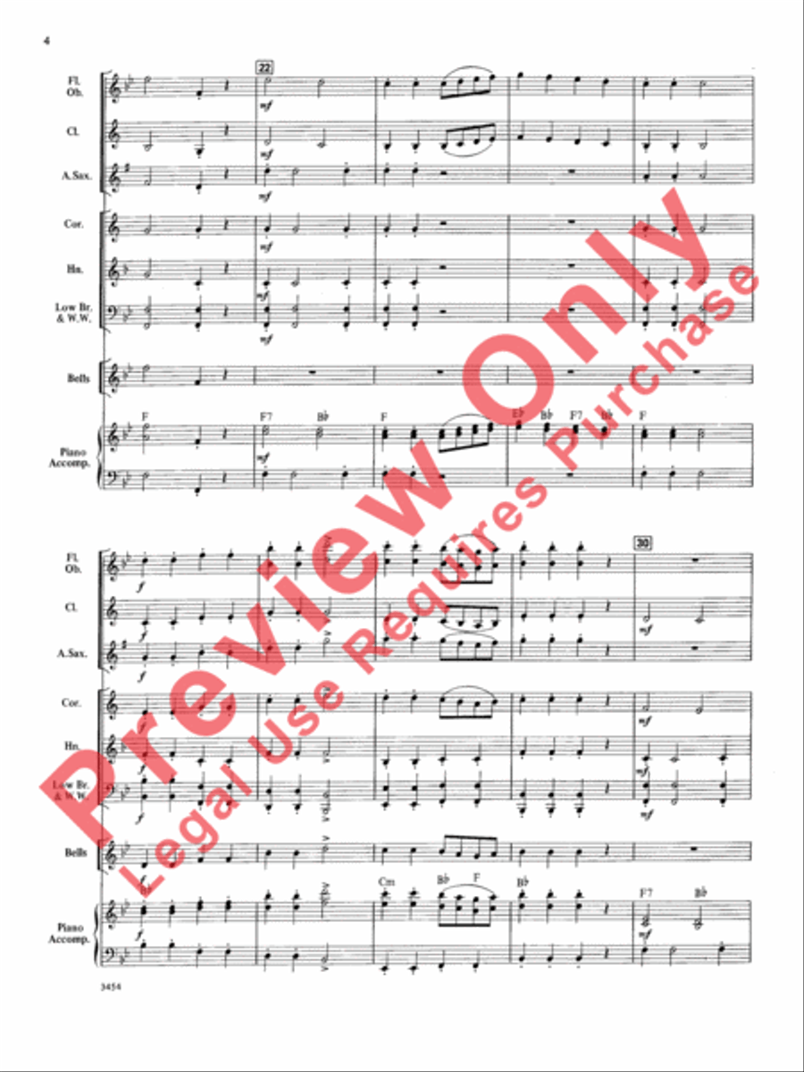 Evening at the Symphony Evening at the Symphony Concert Band scores gallery preview page 5