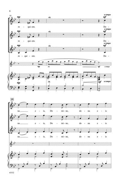 Pie Jesu (from Requiem, Op. 48)