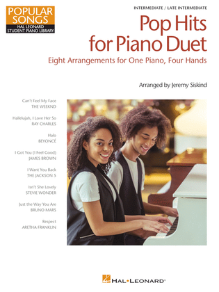 Book cover for Pop Hits for Piano Duet