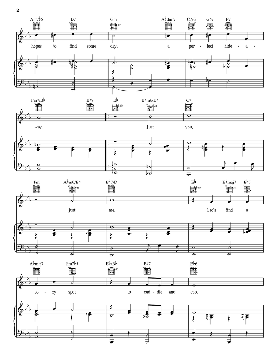 Just You, Just Me Guitar scores gallery preview page 2