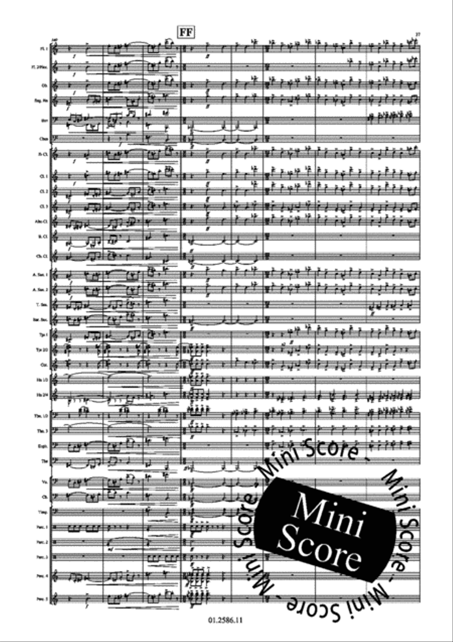 Skies Concert Band scores gallery preview page 45