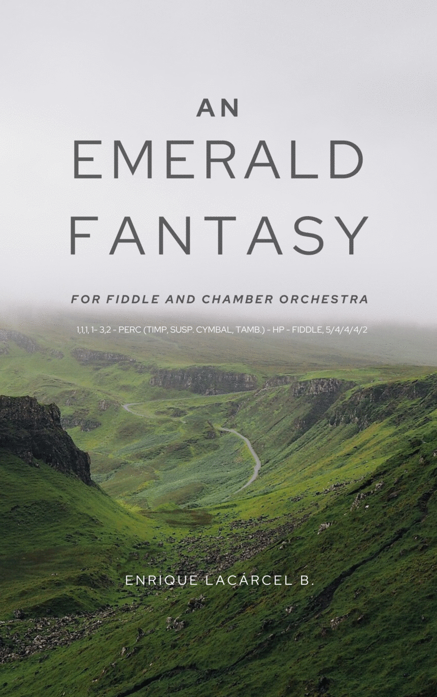 An emerald fantasy Chamber Orchestra scores gallery preview page 1