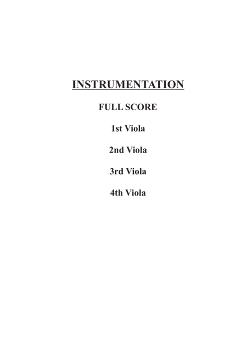 Carmen: 2 Pieces for Viola Quartet image number null
