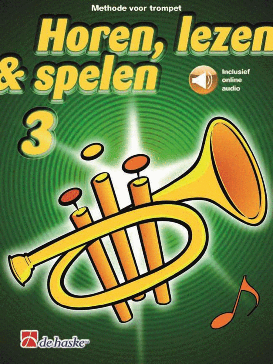 Horen, lezen & spelen 3 trompet Trumpet scores gallery preview page 1