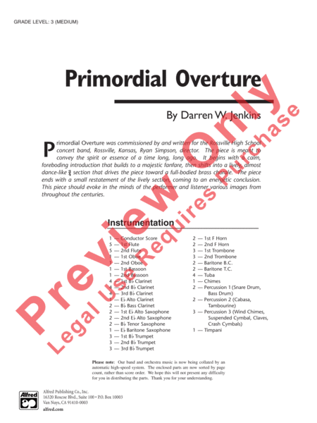 Primordial Overture