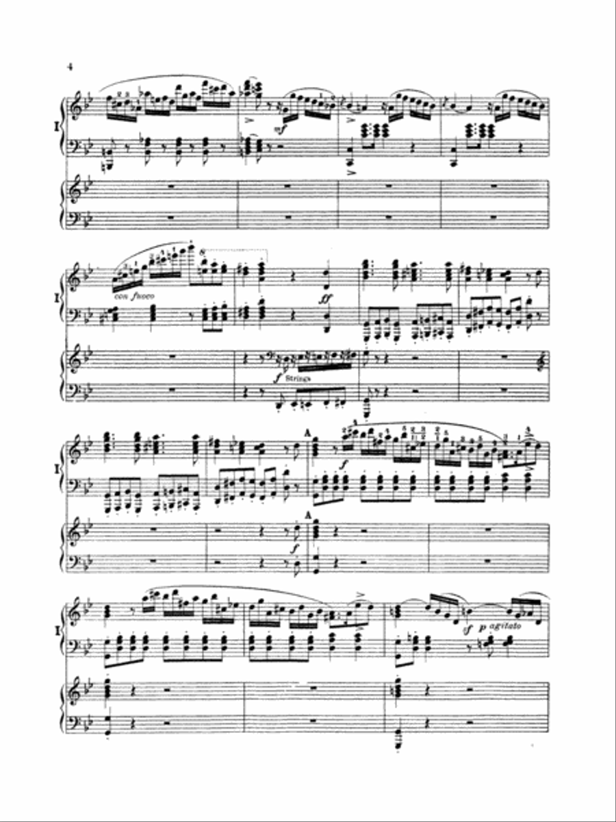Mendelssohn: Piano Concerto No. 1 in G Minor, Op. 25 Piano scores gallery preview page 4