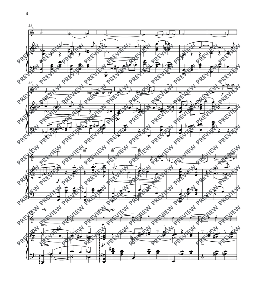 Love’s sorrow Love’s sorrow Violin Solo scores gallery preview page 6