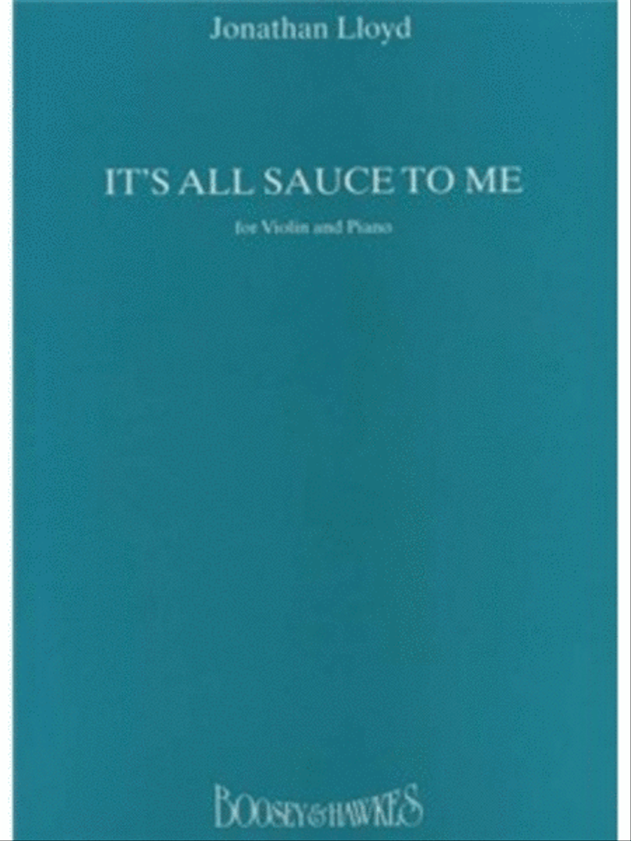 It's All Sauce to Me Violin Solo scores gallery preview page 1