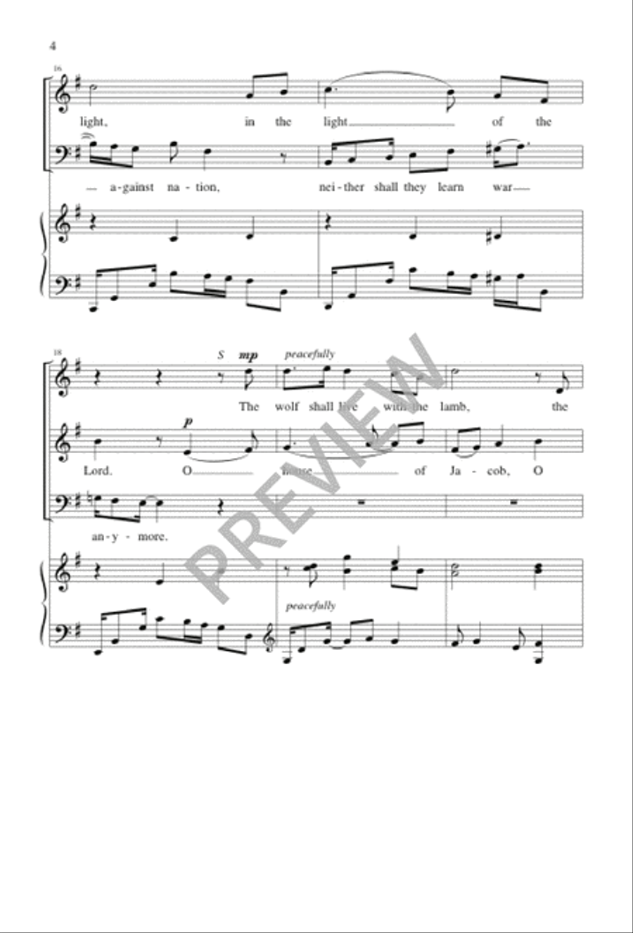 A Vision of Peace 3-Part scores gallery preview page 4