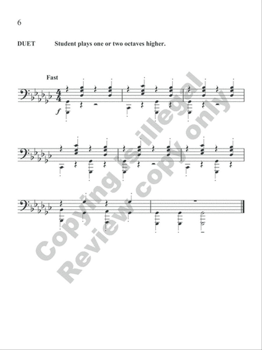 Mix and Match: Performance Book: Primer Level Piano Method scores gallery preview page 15