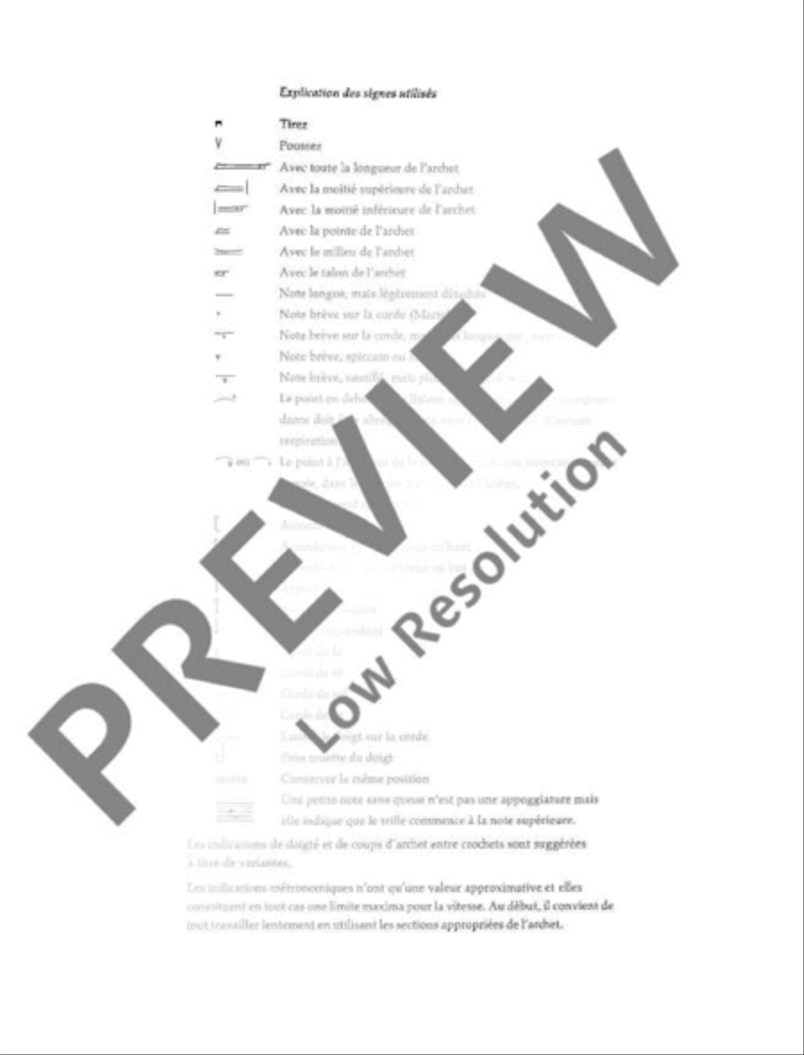 24 Caprices Viola Solo scores gallery preview page 9