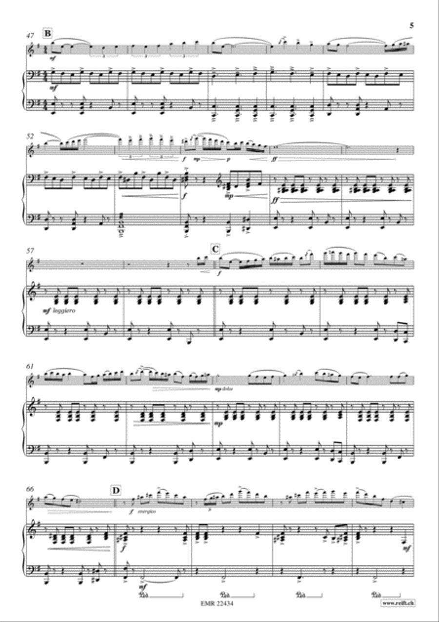 Hungarian Horntail Hungarian Horntail Flute Solo scores gallery preview page 5