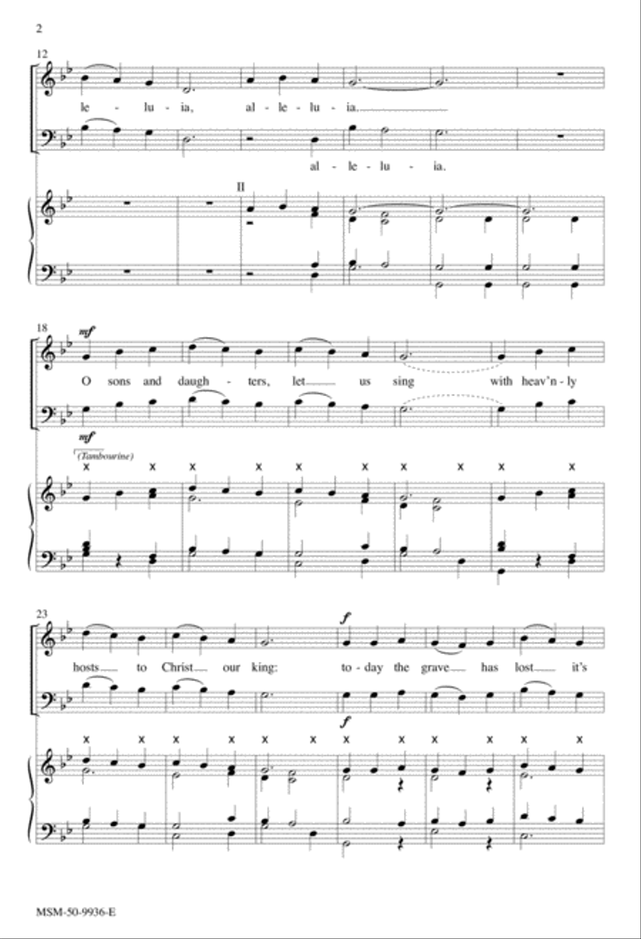 O Sons and Daughters, Let Us Sing 2-Part scores gallery preview page 3