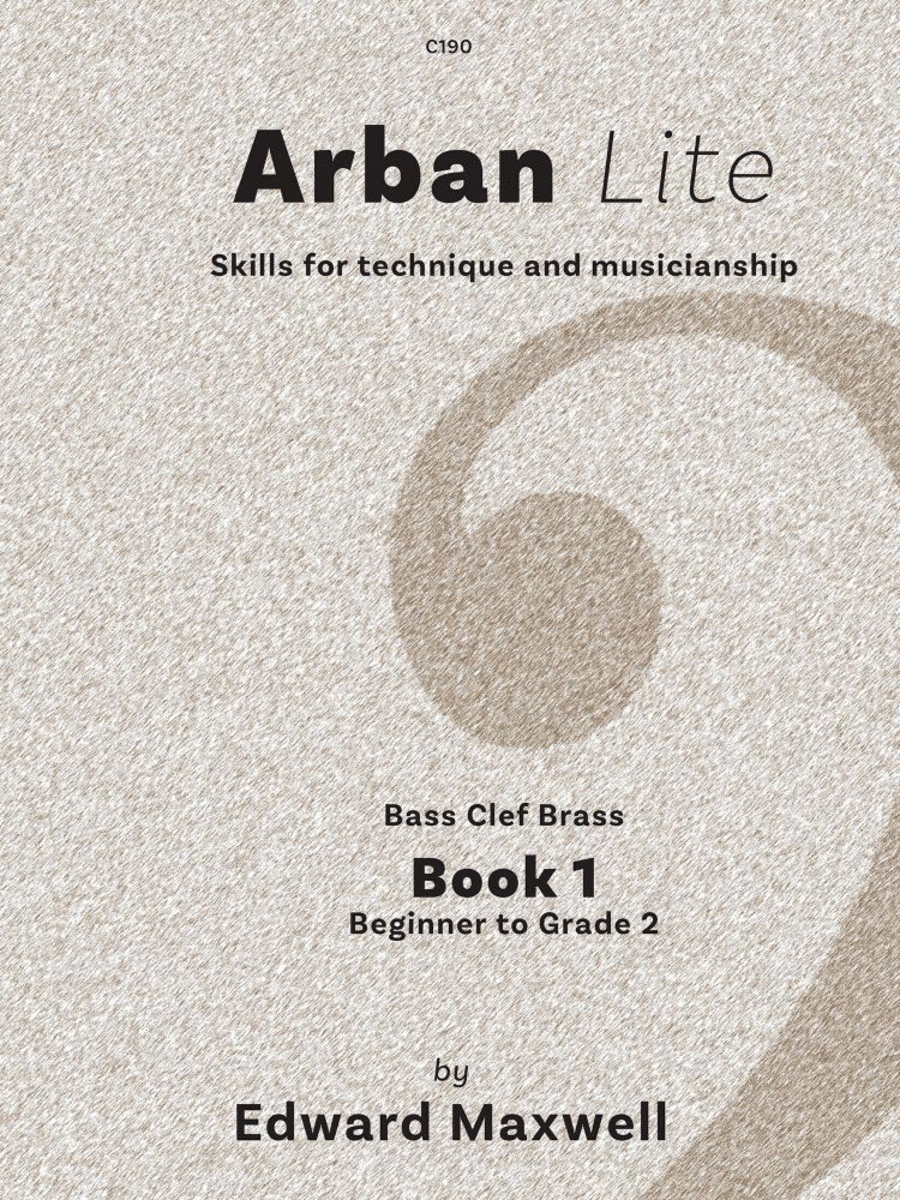 Arban Lite Book 1. Bass Clef Brass