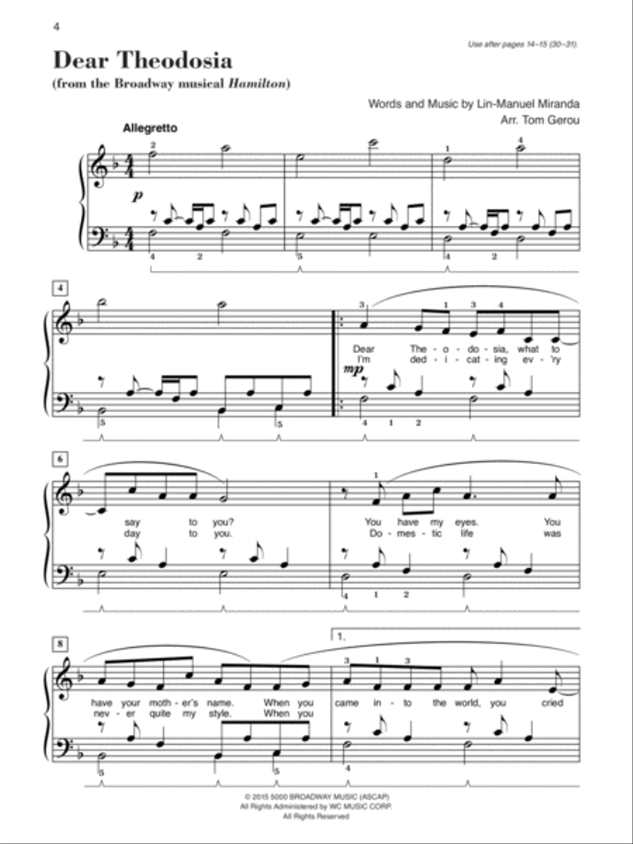 Alfred's Basic Adult Library -- Popular Hits, Level 3 Piano Method scores gallery preview page 4
